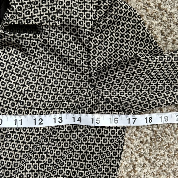 Wrapper Black White Blazer Jacket Office Formal X O Small - Picture 6 of 7